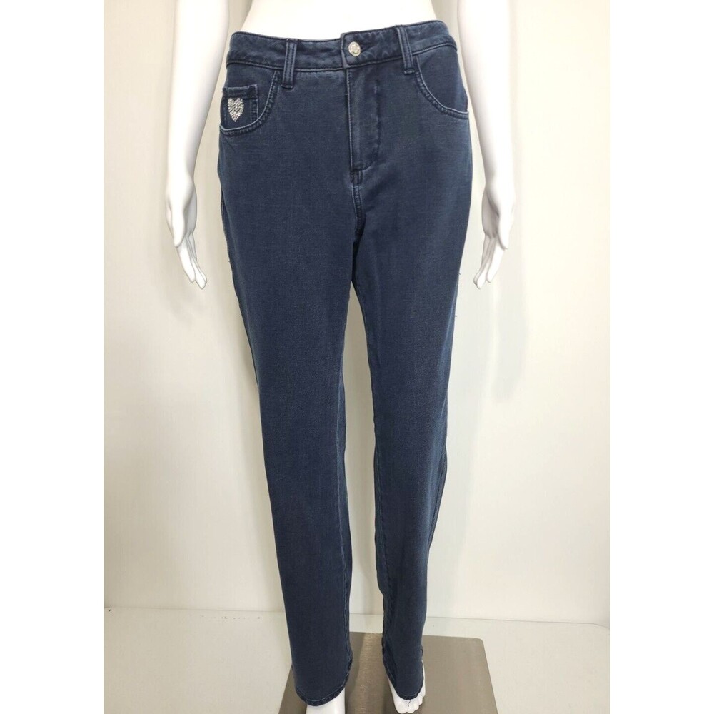 Dream Jeannes by quacker factory Womens Lightweight Soft Jeans Dark Wash Size 2T